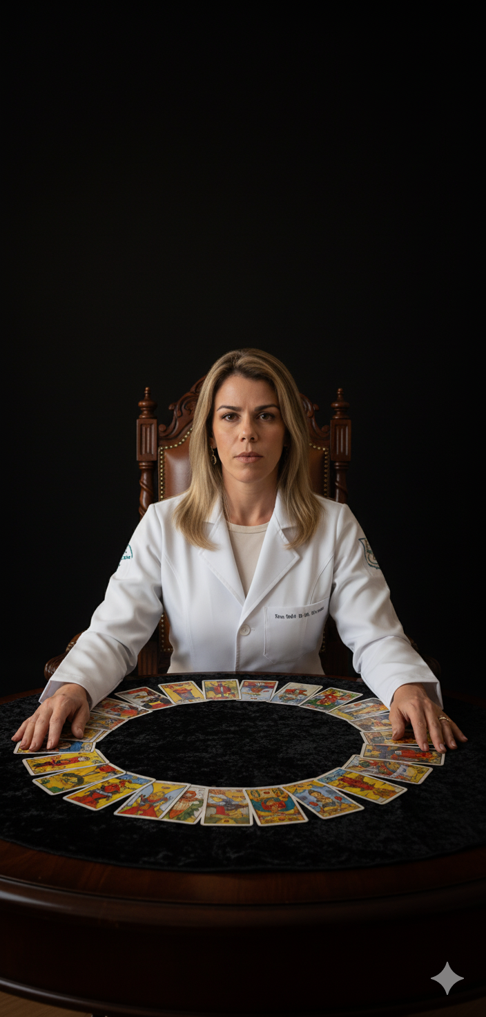 Foto da taróloga